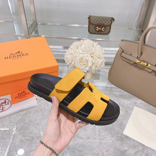 Hermes Spring and Summer New Product Walking Show Bolken Old Slipper Men and Women Same couple shoes 35-45-1f4fcf0d